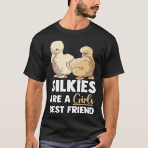 Camiseta Mãe de Frango Seda Animal Fazendeiro de Frango Sed