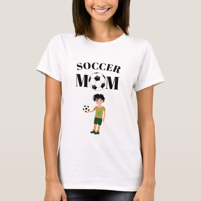 Camiseta Mãe de Futebol (Frente)