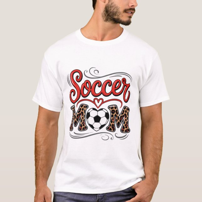 Camiseta Mãe de Futebol _3  (Frente)