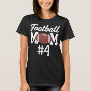 Camiseta Mãe de futebol 4 Menina Engraçada Menina de Tocar