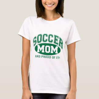 Camiseta Mãe de futebol e orgulho disso! -Verde