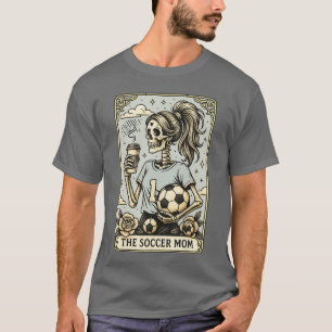 Camiseta Mãe de Futebol Mãe de Futebol Cartão Vintage Hallo