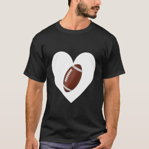 Camiseta Mãe de Futebol Pai de Futebol Fãs de Futebol Ameri