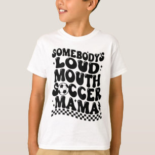 Camiseta Mãe de Futebolista de Boca Alta de Alguém (sobre B
