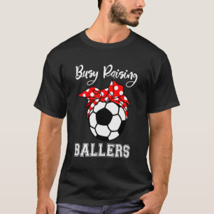 Camiseta Mãe de Futebolista Engraçada Criando Atletas