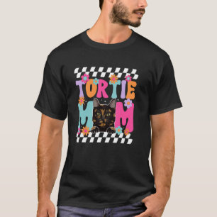 Camiseta Mãe de Gata Tortie Amante de Gata Casca de Tartaru