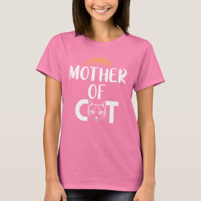 Camiseta Mãe de Gato (Frente)
