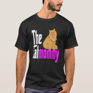 Camiseta Mãe de Gato A Gatamãe Louca Mãe de Gato Gatamãe