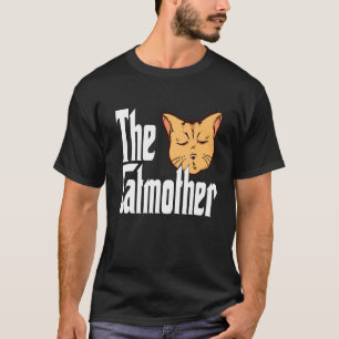 Camiseta Mãe de Gato A Gatona Mãe Louca de Gato Mamãe Gatin