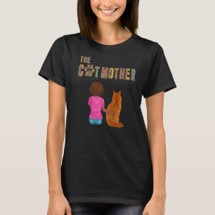 Camiseta Mãe de Gato de Maine Cama Mãe Mãe Mãe