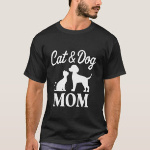 Camiseta Mãe de Gato e Cachorro