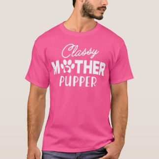 Camiseta Mãe de Gato Mãe Clássica Menino Cachorro família d