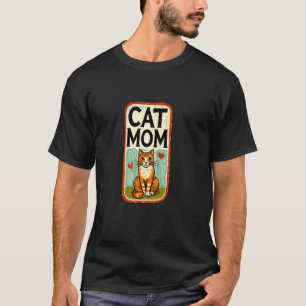 Camiseta Mãe de Gato Ruivo