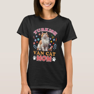 Camiseta Mãe de Gato TURKISH VAN Mamãe TURKISH VAN MÃE DE G