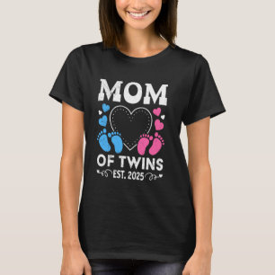 Camiseta MÃE DE GÊMEOS 2025 Expacta Gêmeos Mãe Sorte