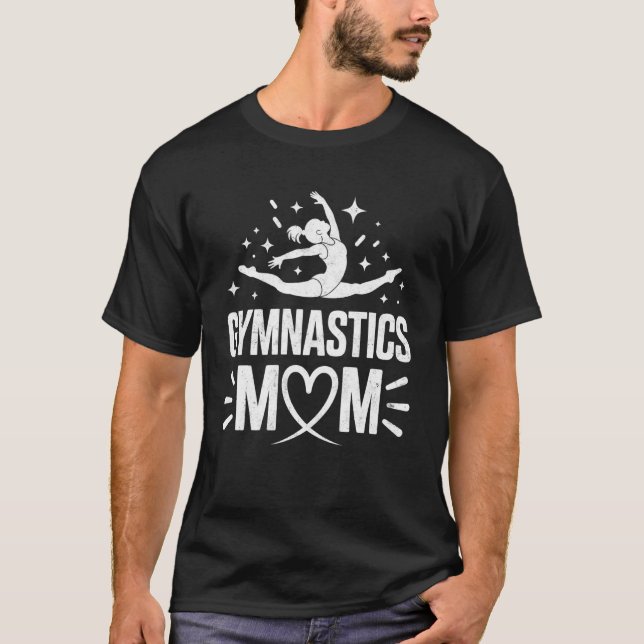 Camiseta Mãe de Ginástica Vintage Mãe de Ginástica (Frente)