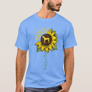 Camiseta Mãe de Great Dane Girassol Presentes para Amantes