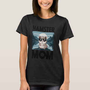 Camiseta Mãe de Hamster Roedor Animal de Estimação Amante d