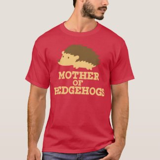 Camiseta Mãe de Hedgehogs Vintage