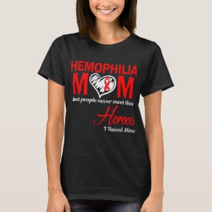 Camiseta Mãe de Hemofilia Eu Criei o Meu