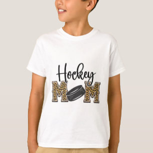 Camiseta Mãe de Hockey Estampa de Leopardo Cheetah Hockey n