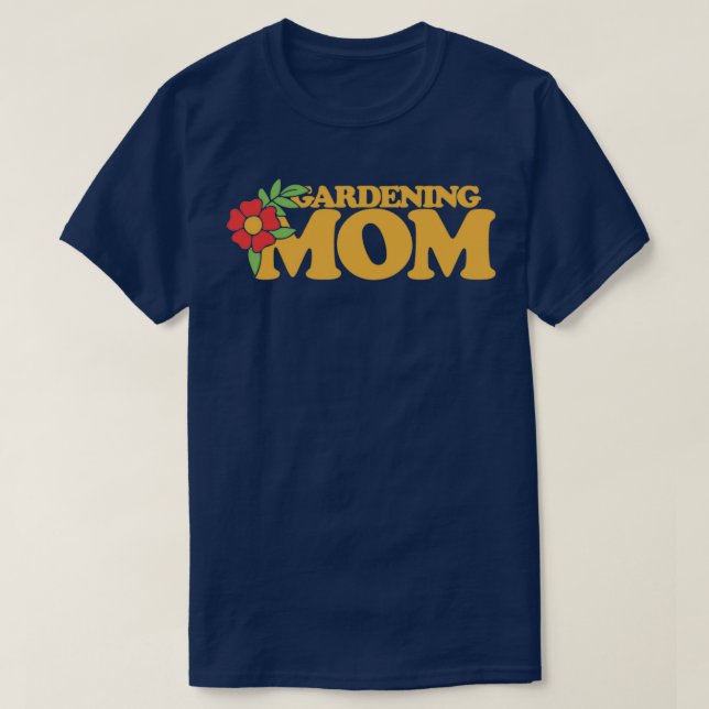 Camiseta Mãe de jardinagem (4) (Frente do Design)