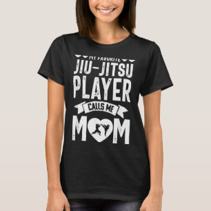 Camiseta Mãe de Jiu Jitsu Brasileiro BJJ Artes Marciais Eng