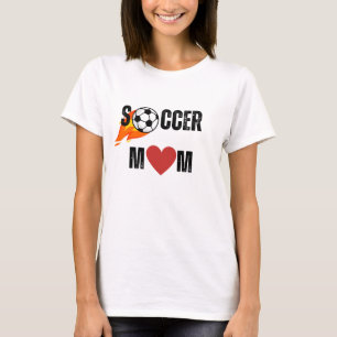 Camiseta Mãe de jogador de futebol