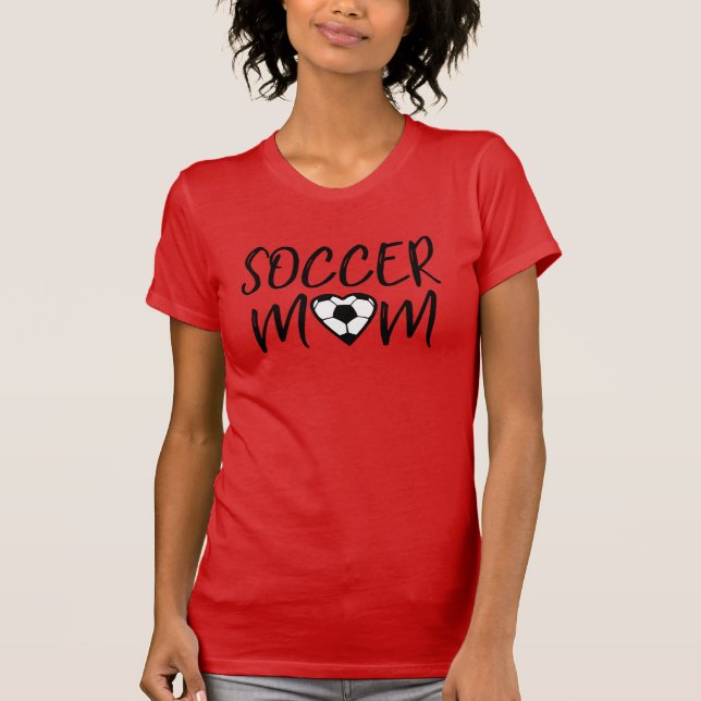 Camiseta Mãe de jogador de futebol (Frente)