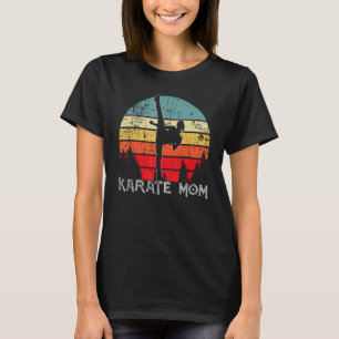 Camiseta Mãe de Karatê Legal arte marcial japonesa para mãe