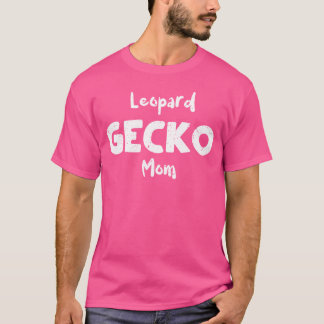 Camiseta Mãe de Lagartixa Leopardo Animal