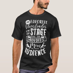 Camiseta Mãe de líder de torcida Liderança de torcida Equip