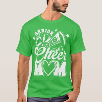Camiseta Mãe de líder de torcida sênior 2026 Mãe de líder d
