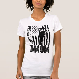 Camiseta Mãe de Lineman orgulhosa