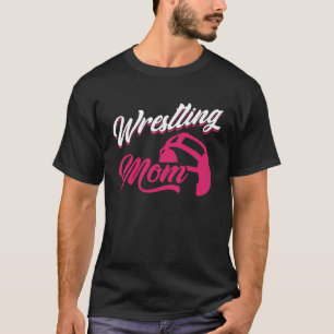 Camiseta mãe de lutador fã de lutador de wrestling que ama