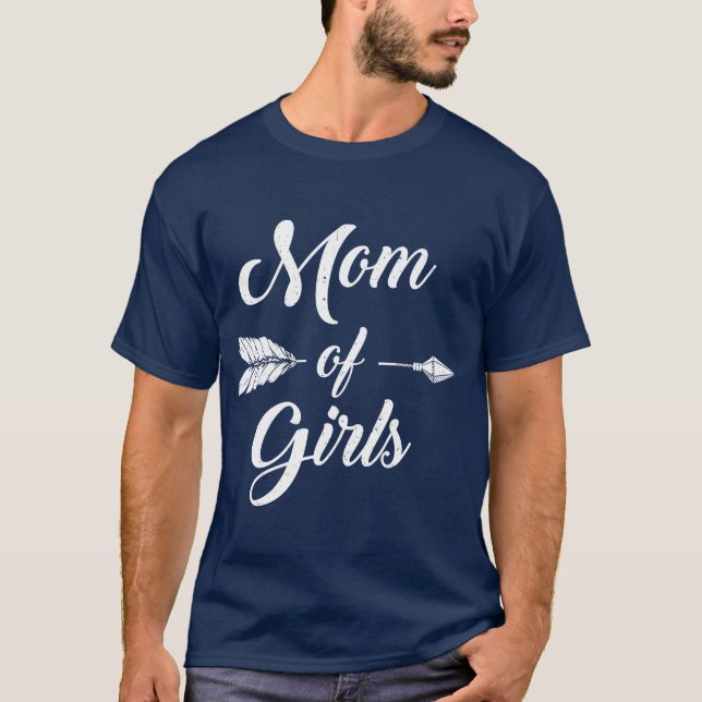 Camiseta Mãe De Mamãe E Filha Orgulhosa Mãe Mãe (Frente)