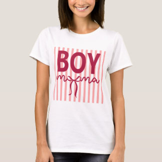 Camiseta Mãe de Menino Maternidade