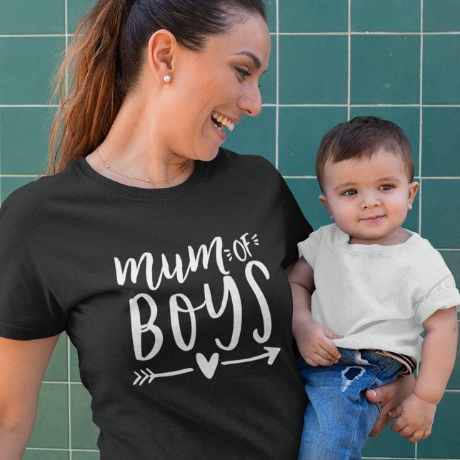 Camiseta Mãe de Meninos (Criador carregado)