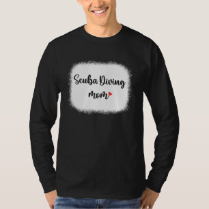 Camiseta Mãe de mergulho Scuba Mama nadadora mergulhadora S