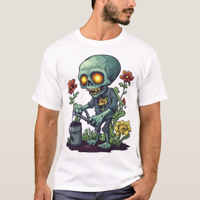 Camiseta Mãe de Planta Zumbi (Frente)