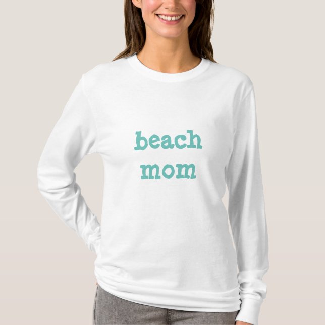Camiseta mãe de praia (Frente)