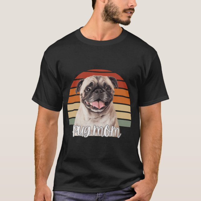 Camiseta Mãe de Pug (Frente)
