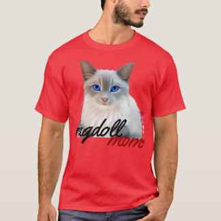 Camiseta mãe de ragdoll