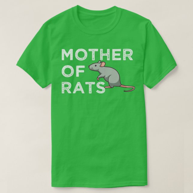 Camiseta Mãe de ratos (Frente do Design)