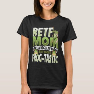 Camiseta Mãe de RETF Sapo de Árvore de Olhos Vermelhos Mamã