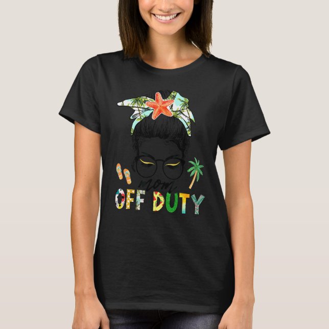 Camiseta Mãe de serviço, Dias de as mães de freio (Frente)