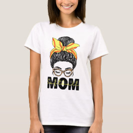 Camiseta Mãe de Softball, Mãezinha, Bun Softball, Mãe