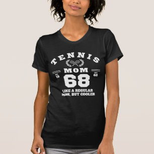 Camiseta Mãe de Tenista Engraçado Esportes Fundado em 1968