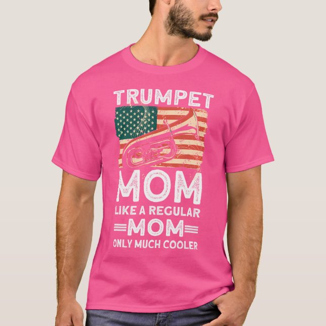 Camiseta Mãe de trompete - Trompete (Frente)