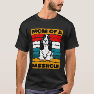 Camiseta Mãe de um Caçador de Basset
